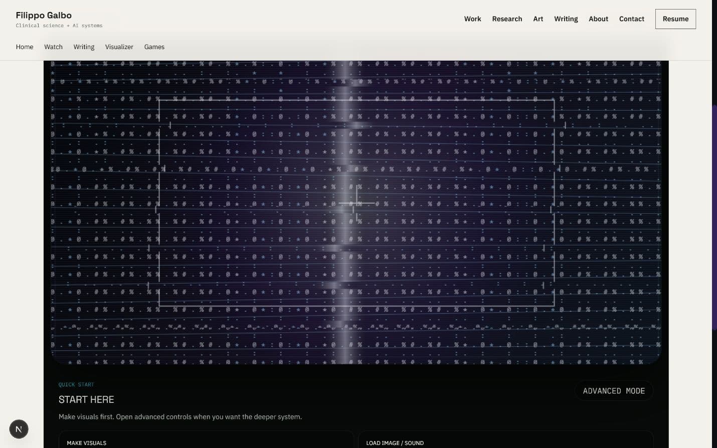 ExoAVTerminal audiovisual instrument interface